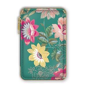 Compact Travel Sewing Kit | Green Jacobean